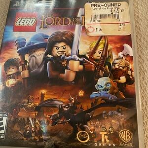 PS3 LEGO Lord of the Rings Video Game